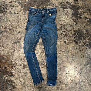 rag and bone women’s high rise skinny ankle jeans